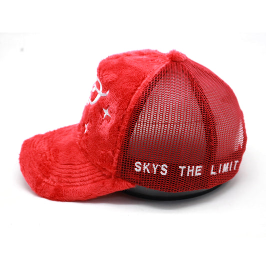 Red Velvet Trucker Hat